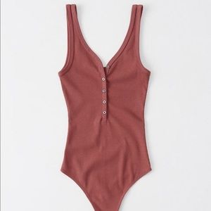 A&F Henley Bodysuit